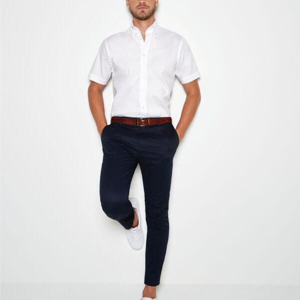 Tailored Fit Short Sleeve Premium Oxford Shirt Thumbnail
