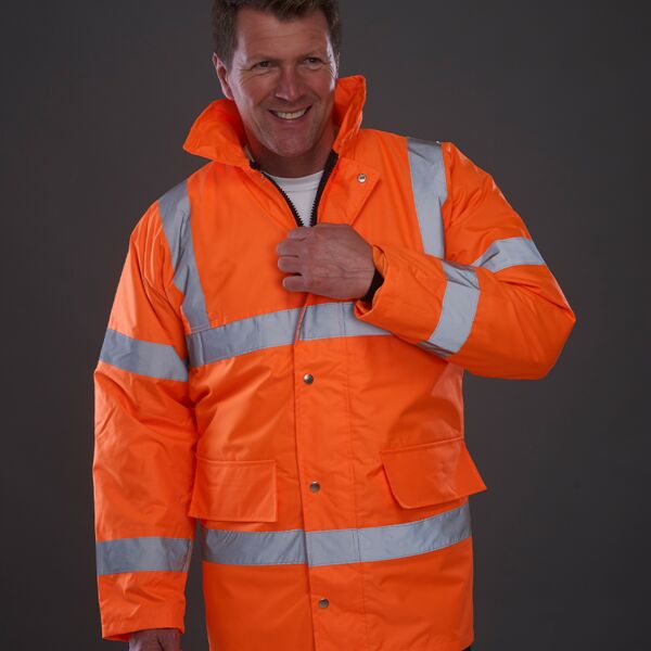 Yoko Hi-Vis Classic Motorway Jacket Thumbnail