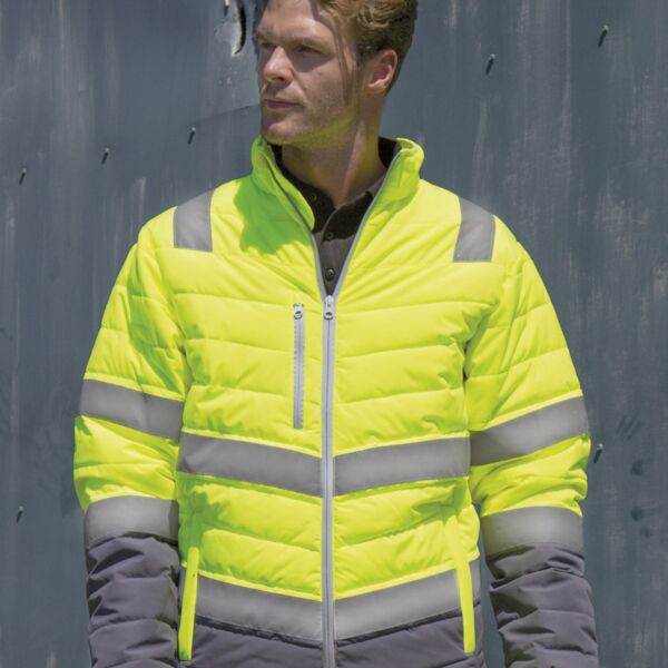 Men's Soft Padded Safety Jacket Thumbnail
