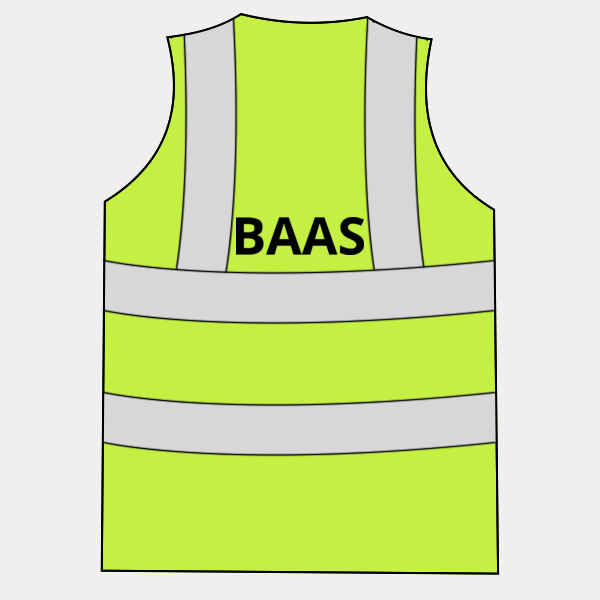 UC801 Hi Vis Waistcoat Thumbnail